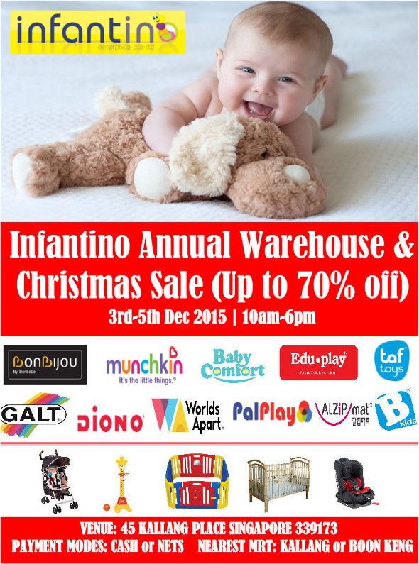 Infantino Singapore Christmas Sales